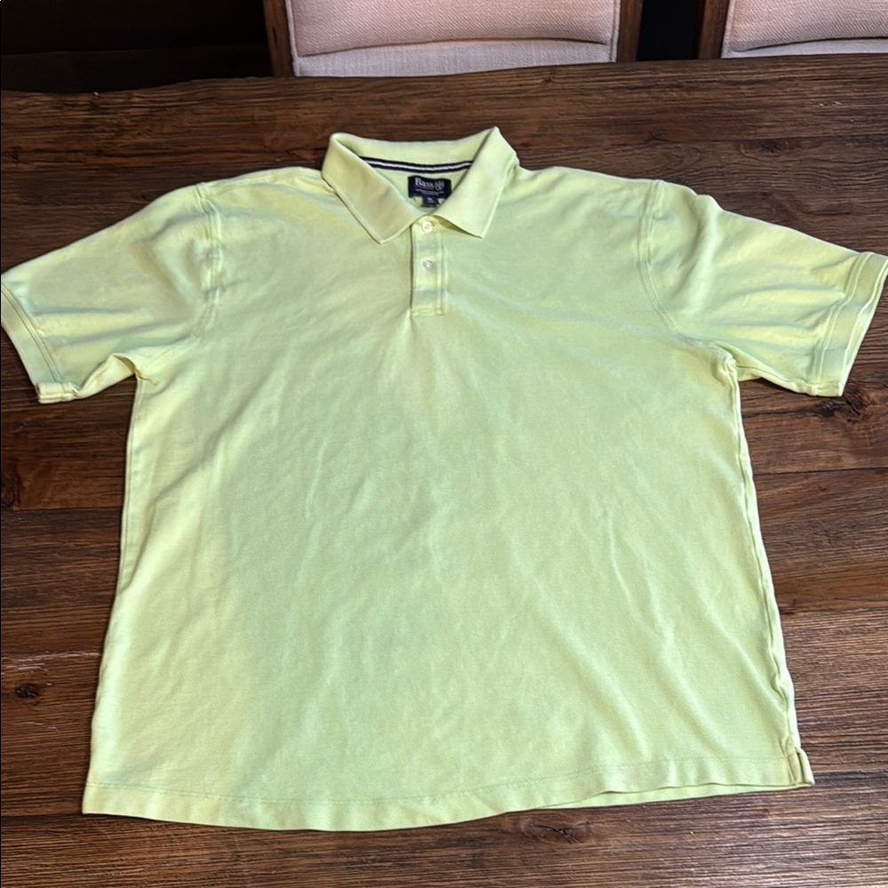 Bass Men's green Polo Shirt